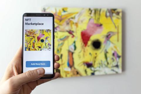 Sanatta NFT satışı yaygınlaşarak devam ediyor (Fotoğraf: Shutterstock) NFT