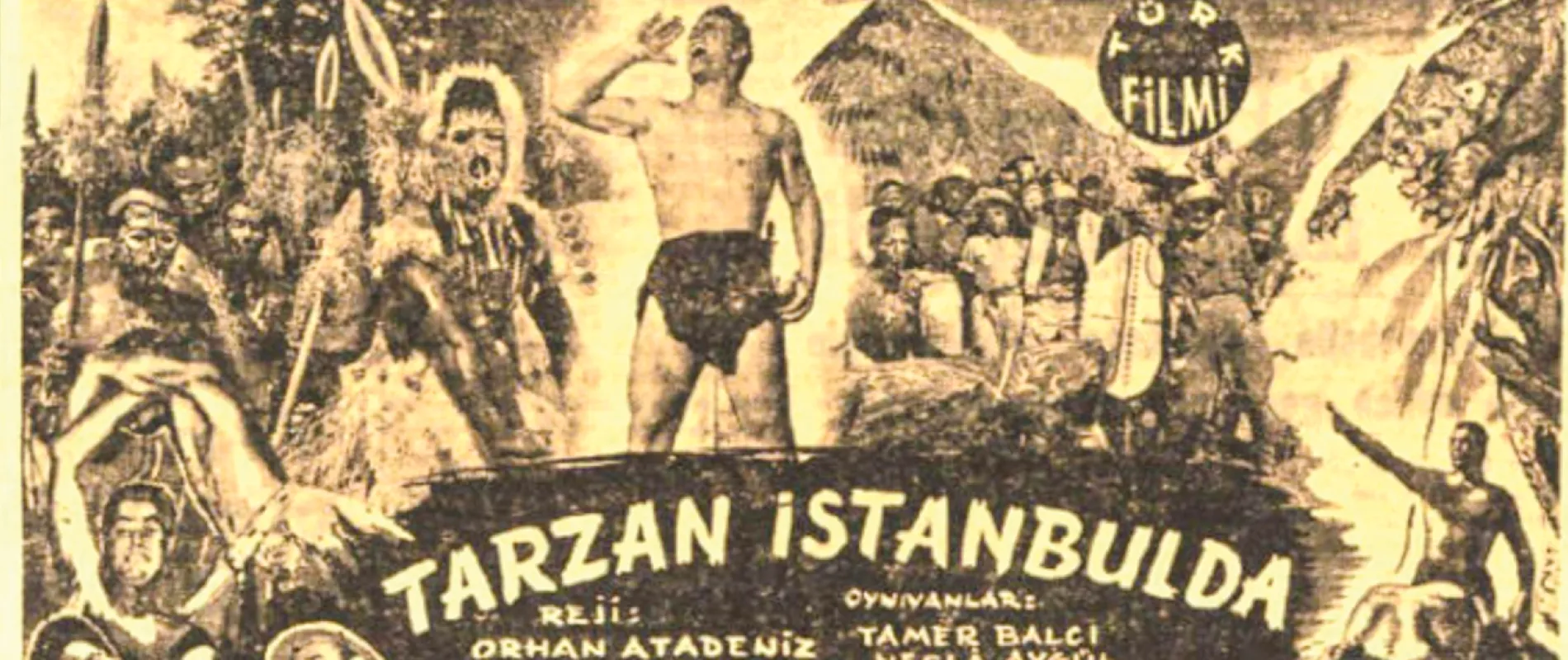 TARZAN İSTANBUL’DA FİLMİNİN CUMHURİYET GAZETESİNDEKİ İLANI, 14 EYLÜL 1952 (KAYNAK: CUMHURİYET GAZETESİ ARŞİVİ)