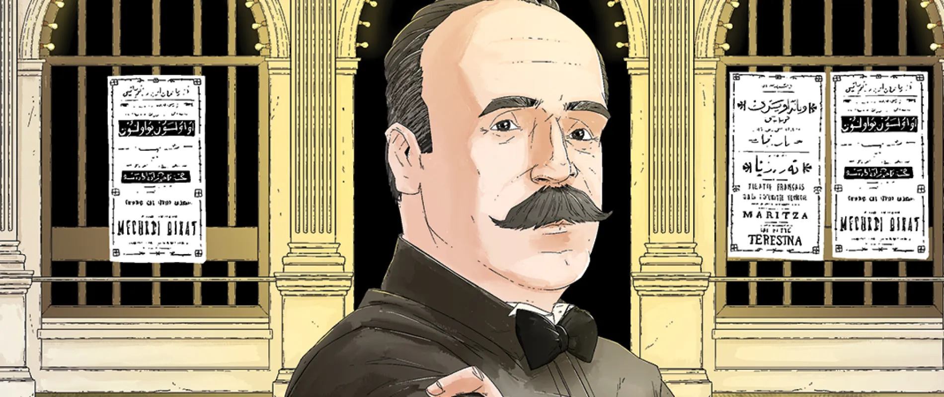 SELÇUK ÖREN'İN ÇİZİMİYLE REŞAT RIDVAN