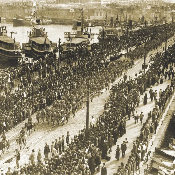 Galata Köprüsü, 6 Ekim 1923