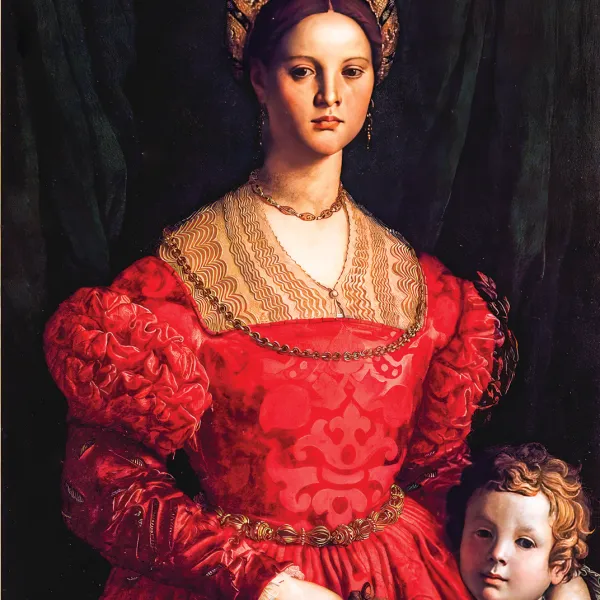 FLORANSA’DA MEDICI AİLESİNİN SARAY RESSAMI OLAN AGNOLO BRONZINO’NUN (1503-1572) “ANNE VE ÇOCUĞU” TABLOSU DONA GRACIA’YI ANLATAN MAKALE VE KİTAPLARDA KULLANILIR