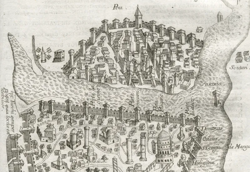 Bilinen en eski İstanbul haritası