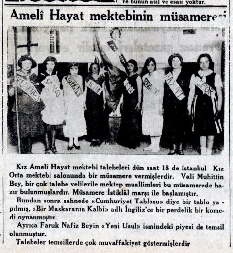 "Cumhuriyet Tablosu", 15 Mayıs 1932