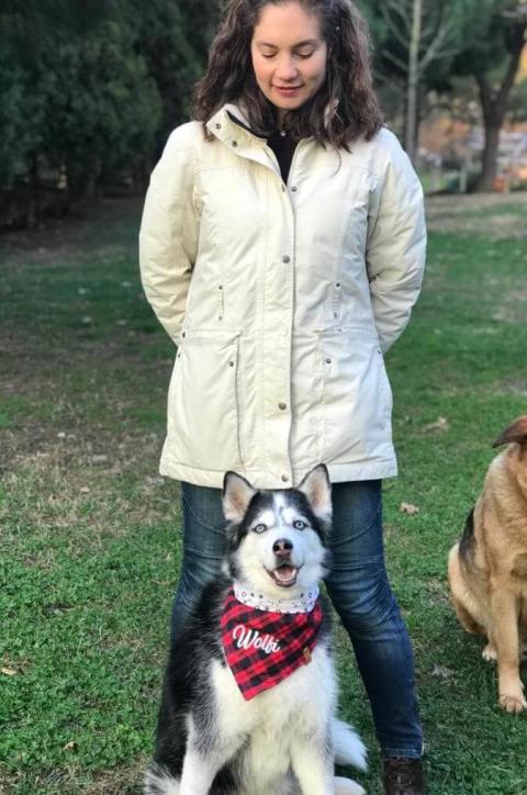 Nevşin Mengü ve Wolfy