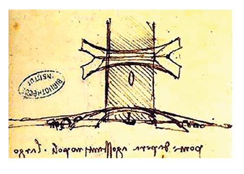 LEONARDO DA VİNCİ'NİN GALATA KÖPRÜSÜ ÇİZİMİ, 1502