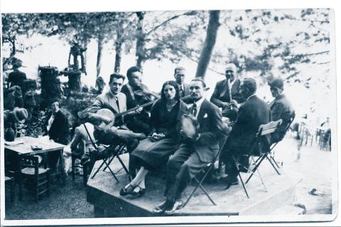 HÜNKÂR SUYU’NDA BİR SAZ HEYETİ, 29 HAZİRAN 1934 HÜNKÂR SUYU’NDA BİR SAZ HEYETİ, 29 HAZİRAN 1934