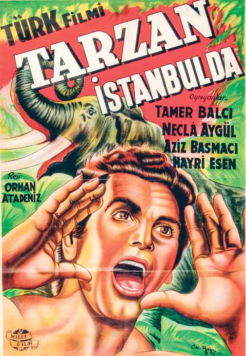 TARZAN İSTANBUL'DA FİLMİNİN AFİŞİ