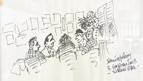 KARİKATÜRİST SEMİH POROY’UN ÇİZİMİ